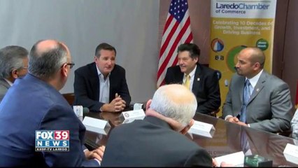 Senator Ted Cruz visits Laredo