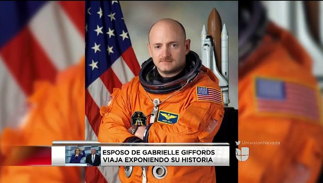 Mark Kelly, el astronauta esposo de Gabrielle Giffords habla con Noticias Nevada sobre violencia con