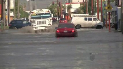 Revisan diques en Ciudad Juárez en temporada de lluvias