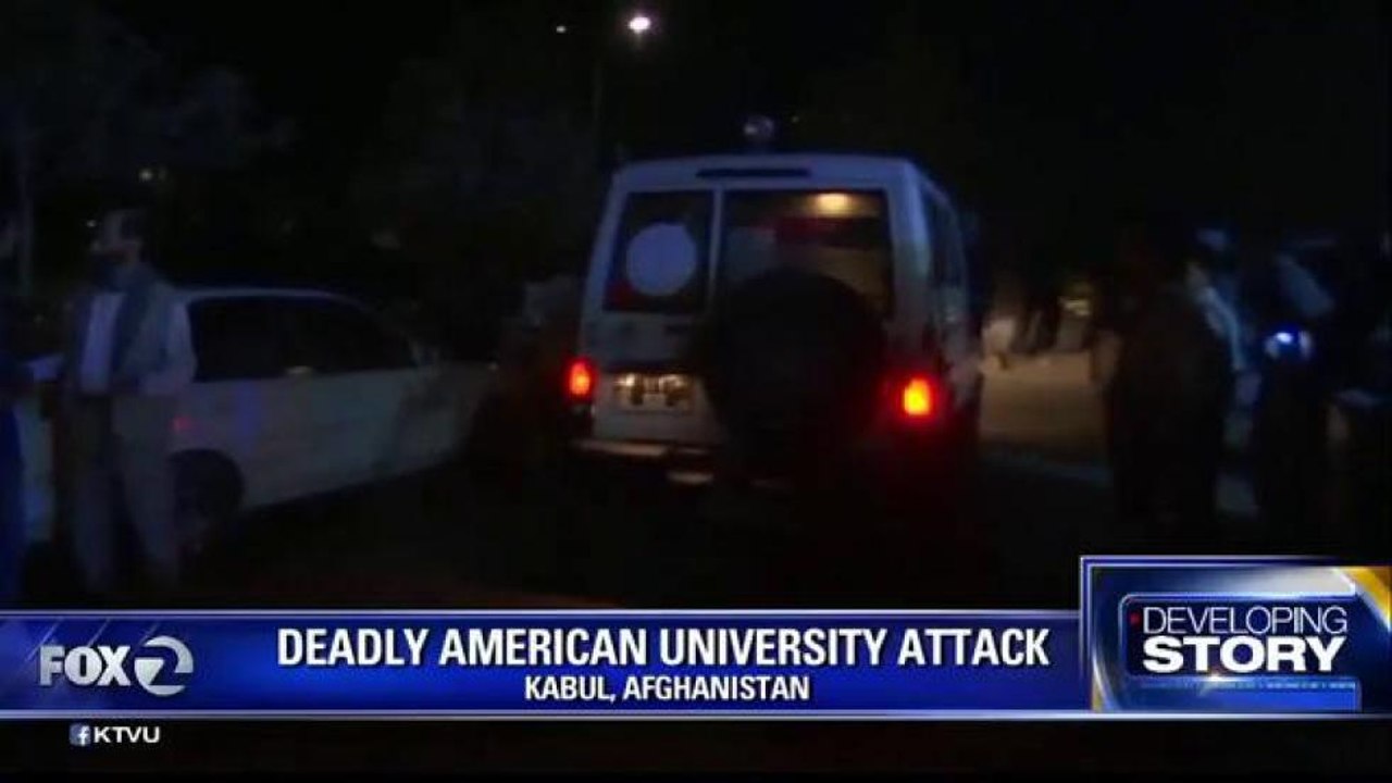 ONE CONFIRMED DEAD IN ATTACK ON AMERICAN UNIVERSITY IN AFGHANISTAN