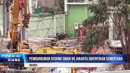 Gedung SMAN 96 Cengkareng, Jakbar Roboh