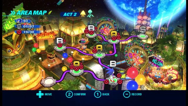 Sonic Colors Wii Part 8 (Tropical Resort Red Rings)