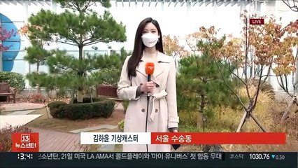 [날씨] 남부 맑고 중부 약한 비…추위 없이 포근
