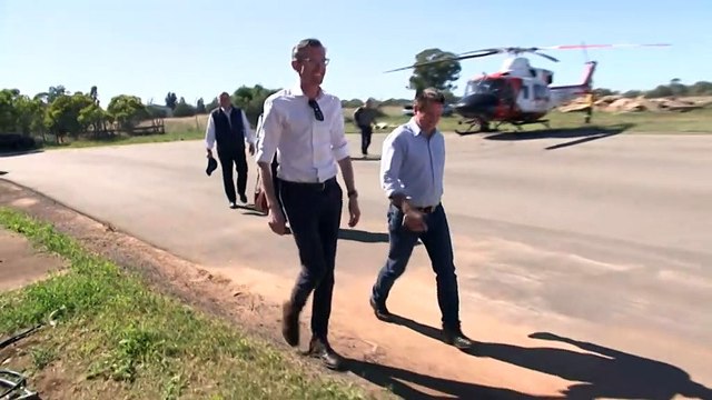 NSW Premier foreshadows relief funding as floodwaters in Forbes begin to recede.