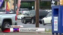 Realizan operativo de vigilancia contra conductores ebrios en el condado Hidalgo.