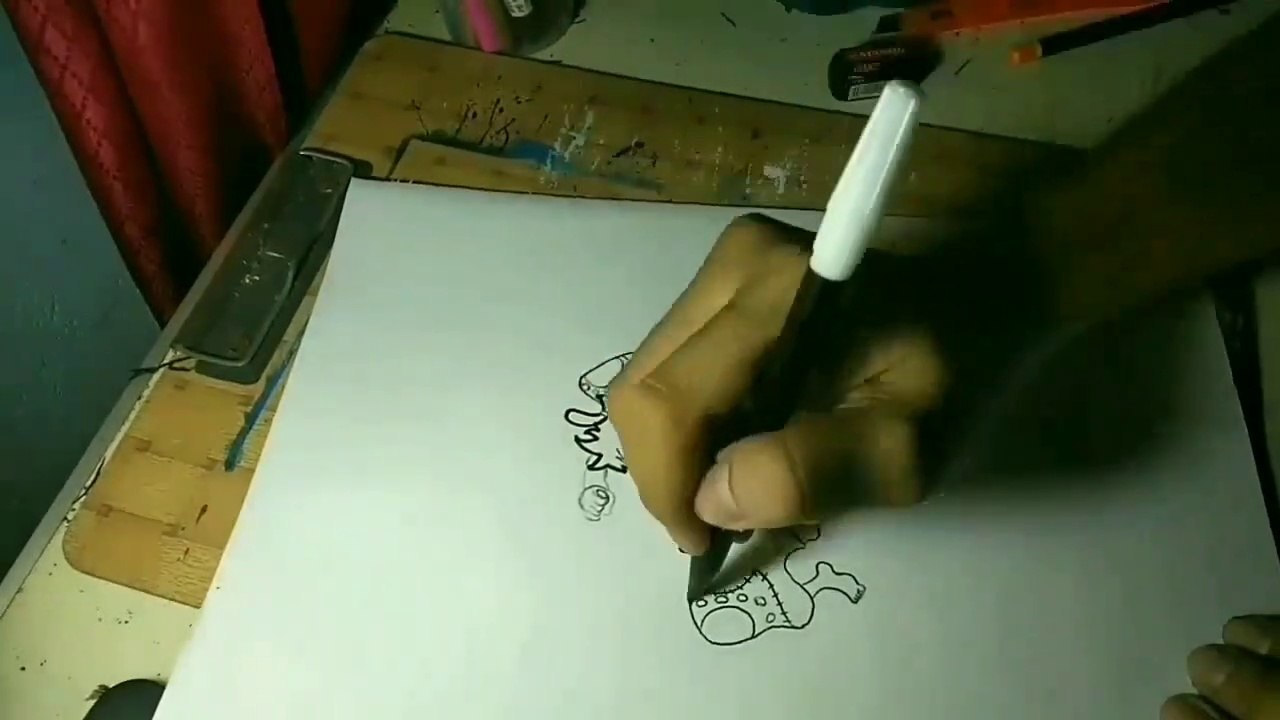 DIY membuat hiasan dinding kamar keren _ MONKEY D LUFFY