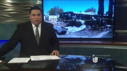 Se registra voraz incendio al Este de Las Vegas