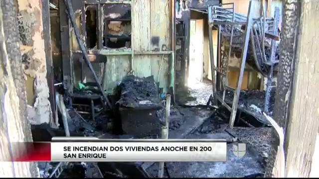 Dos viviendas son destruídas por un voraz incendio