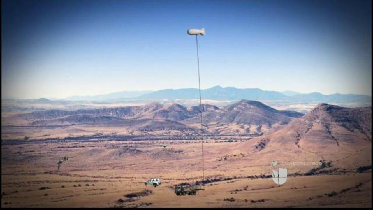 Vigilarán la frontera de Laredo desde el cielo a través de globos
