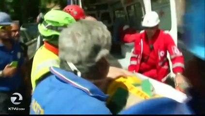 DEATH TOLL RISES TO 120 IN ITALY QUAKE