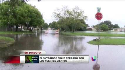 VIDEO: Condado Manatee afectado por las fuertes lluvias
