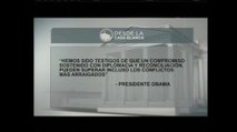 Vídeo: Obama reaccionó ante el acuerdo de paz en Colombia