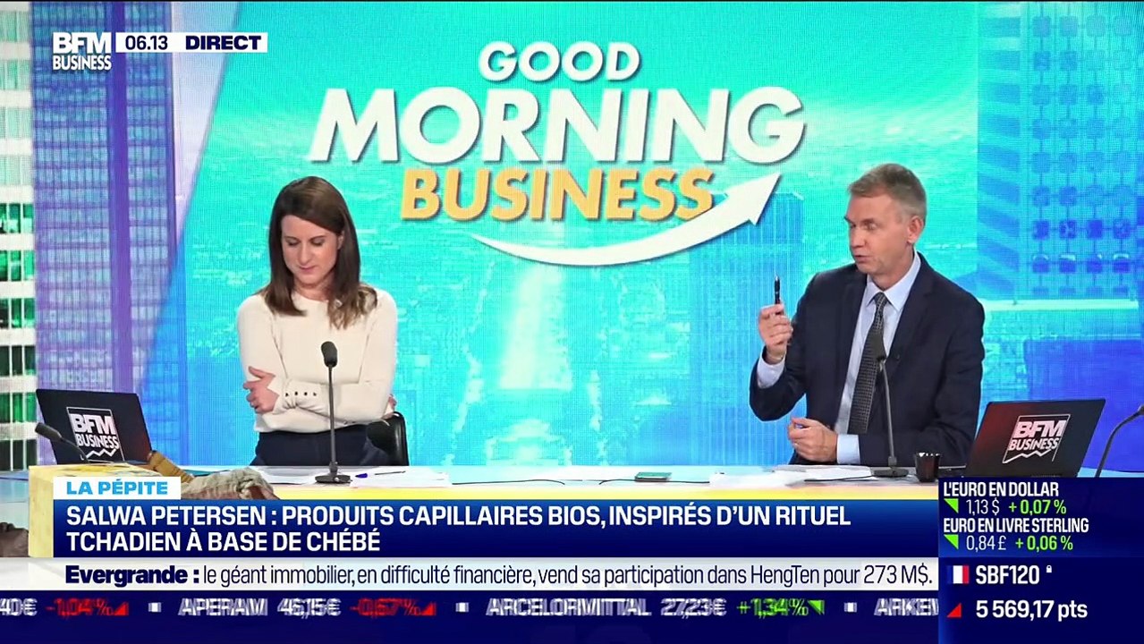 La  pépite : Salwa Petersen, produits capillaires bio, inspirés d'un rituel tchadien - 18/11