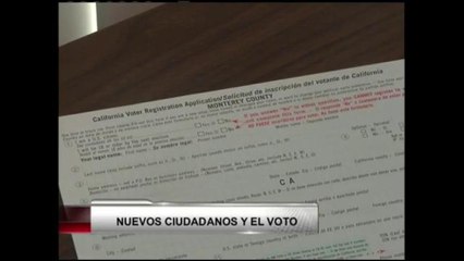 VIDEO: Nuevos ciudadanos en Estados Unidos y el voto