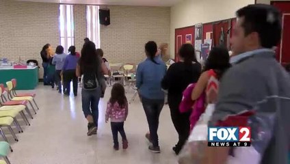 Hundreds Of Refugees Arrive Daily at Sacred Heart Church