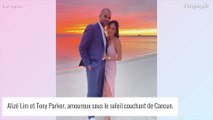 Tony Parker et Alizé Lim amoureux complices pour un mariage : photos de leur romantique escapade