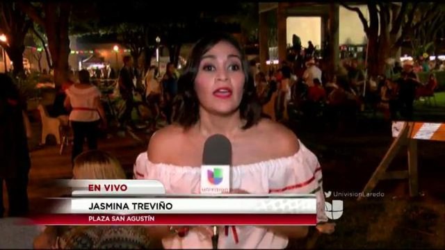 Celebracion de las Fiestas Patrias en la Plaza San Agustin