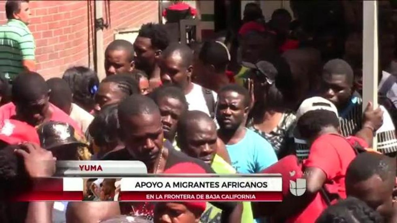 Ayuda para refugiados africanos y haitianos