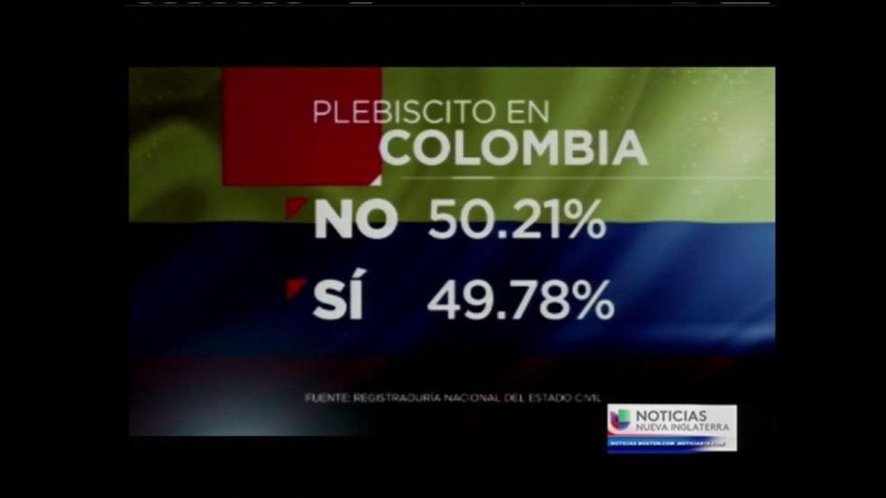 VIDEO: Colombia rechaza acuerdo de paz