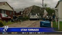 TORNADO DAMAGES NEIGHBORHOODS IN SALT LAKE CITY