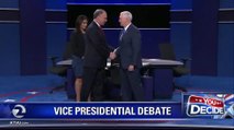 SPIRITED VP DEBATE SPOTLIGHTS CANDIDATES