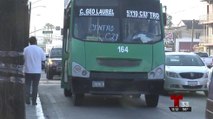 Gastan 50 pesos diarios en transporte en Tijuana