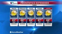 Pronóstico del tiempo para el 10 de octubre de 2016 Tampa