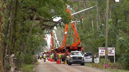 VIDEO: Continúan sin luz en los condados Volusia y Flagler