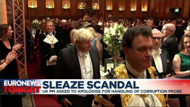 Boris Johnson grilled by MPs over 'sleaze' scandal