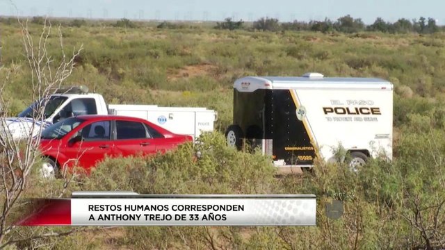 Restos humanos en El Paso