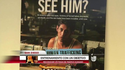 Inician entrenamiento para reconocer a víctimas de tráfico humano