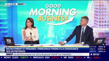 Philippe Mutricy (Bpifrance): Les difficultés de recrutement restent la première source d'inquiétude des PME - 18/11