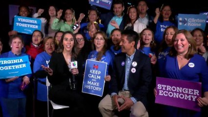 Los seguidores de Hillary Clinton aún tienen fe.