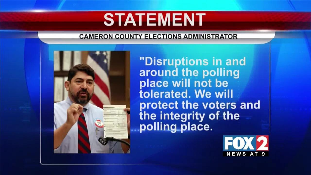 Harlingen authorities respond to alleged assault at polling place