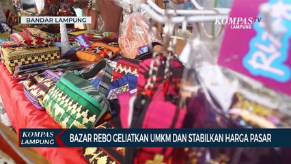 Bazar Rebo Geliatkan UMKM dan Stabilkan Harga Pasar