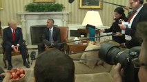 Reunión de Trump con Obama en la Casa Blanca