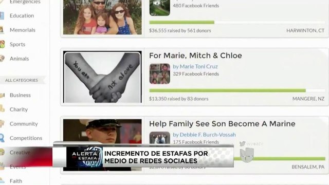 VIDEO: Cuidado con las campañas de recaudación de fondos
