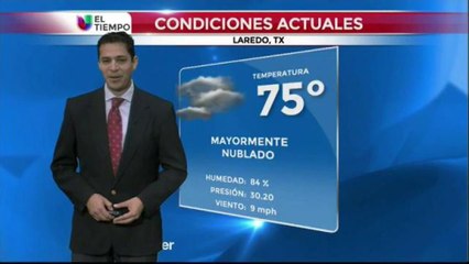 El estado del tiempo para este fin de semana en Laredo.