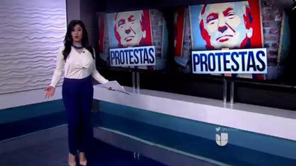 Protestas nacionales por triunfo de Trump