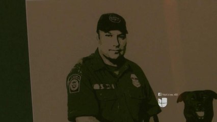 Honran oficial de la patrulla fronteriza asesinado por  inmigrantes