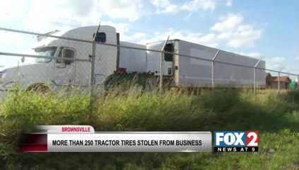 250 tractor tires stolen in Brownsville