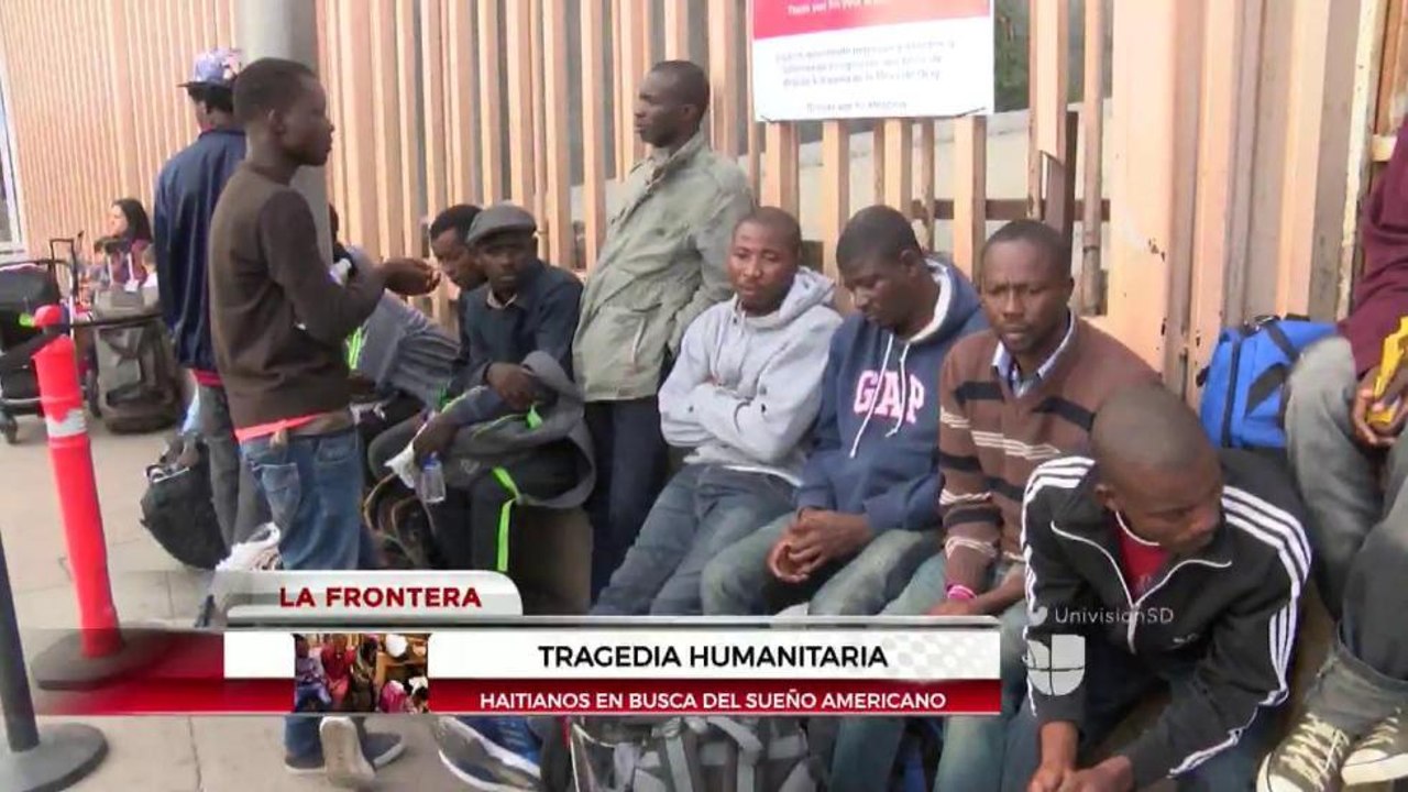 Reportaje Especial: La travesía de haitianos por llegar a la frontera