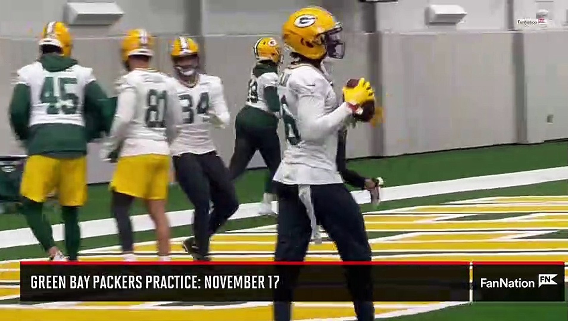 Green Bay Packers Practice: November 17 - video Dailymotion