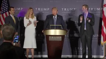 Trump pide acceso a seguridad para sus hijos