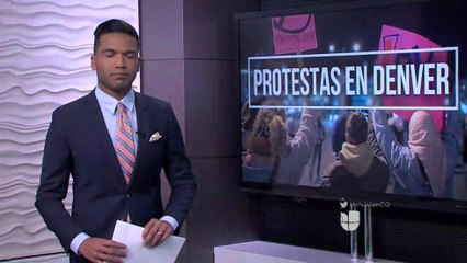 Protestas anti-Trump Denver