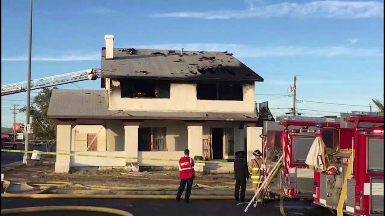 Incendio en El Paso
