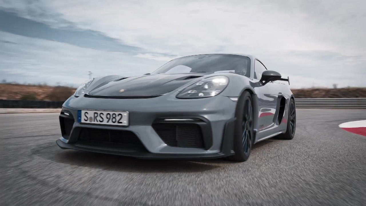 Porsche 718 Cayman GT4 RS and 718 Cayman GT4 RS Clubsport Press film