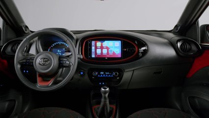 2021 Toyota Aygo X Interior Design in Chilired