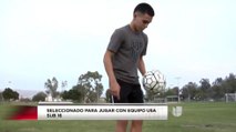 Jóven latino del Valle en selección de Futbol de Estados Unidos