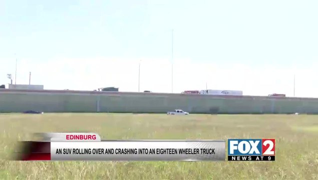 Exploding Tire Causes Hwy 281 Accident